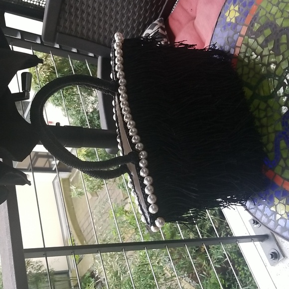 BTB  Mellie Pearly Fringe Bag - Picture 4 of 10